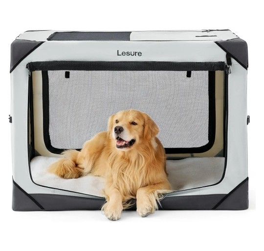 Large Dog Camping Out Cage