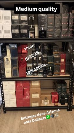 Designer Fragrance Perfume Lot – Mixed Brands