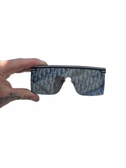 Authentic Christian Dior Oblique Monogram Shield Sunglasses