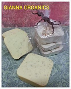 All natural coconut milk face bars trio set