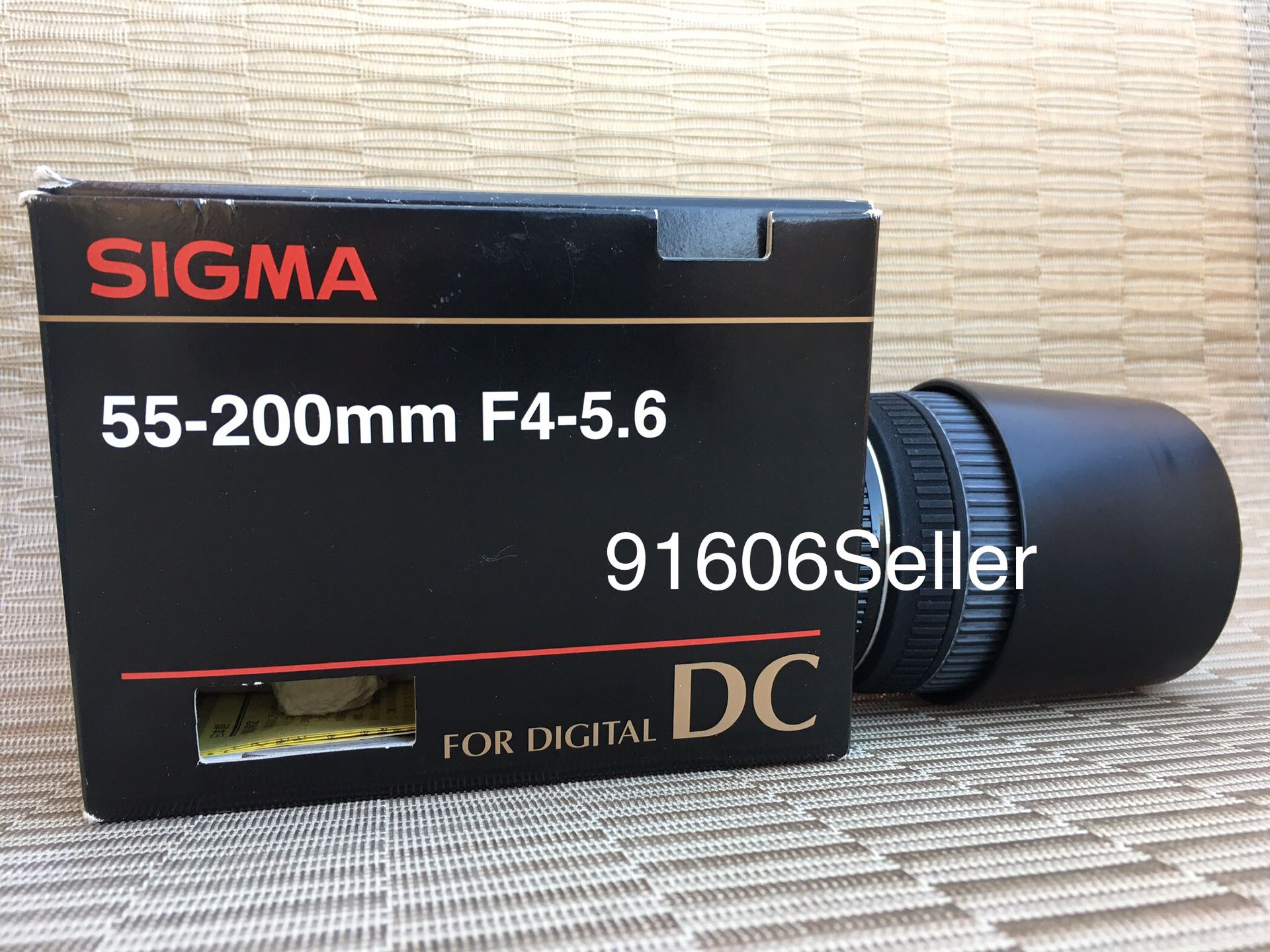 Sigma 55-200 MM Lens