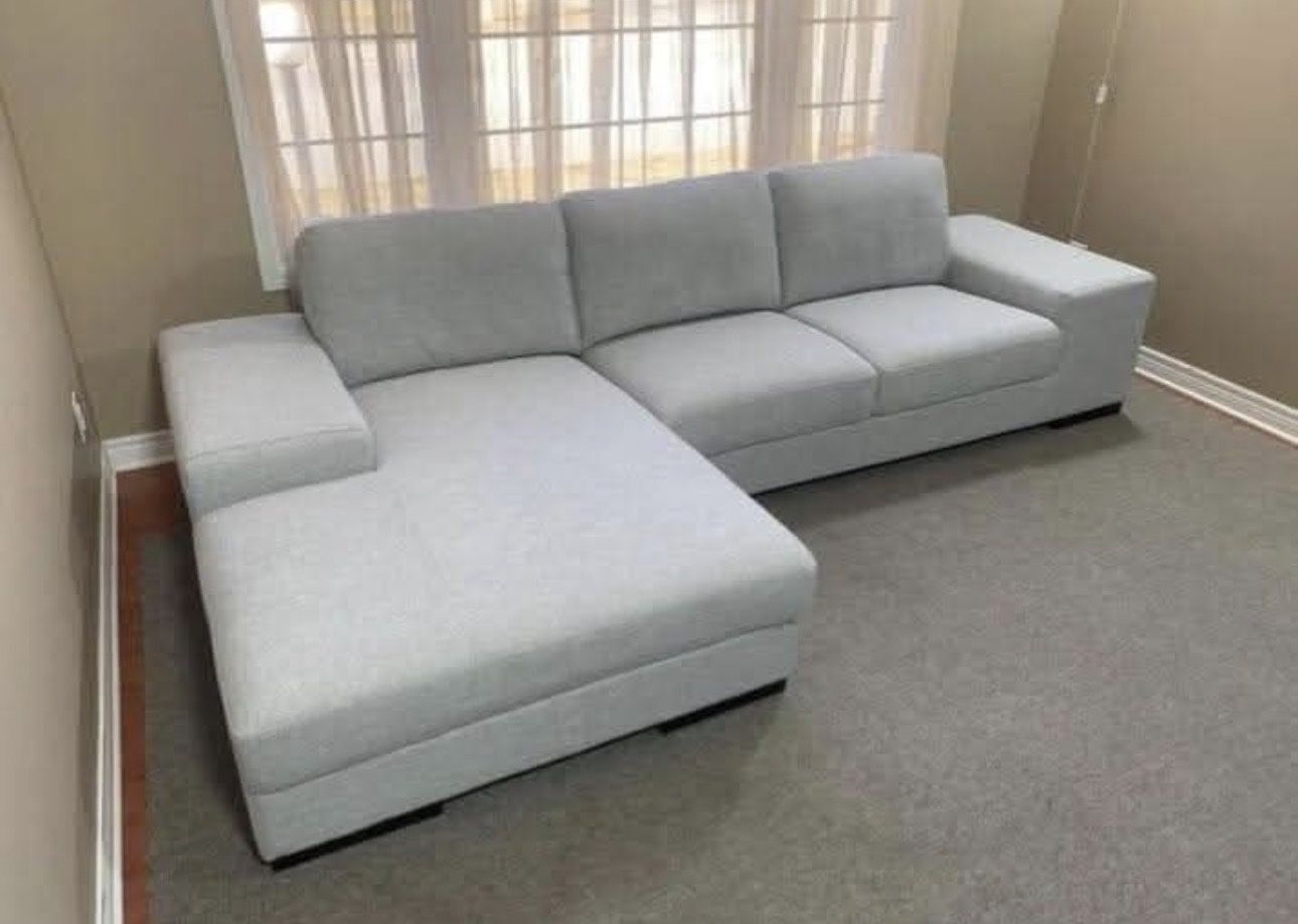 Grey Sectional Couch 