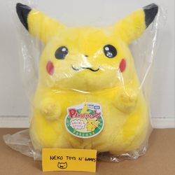 Pokemon 30th Anniversary Okaeri! Pikachu Plush Limited edition!
