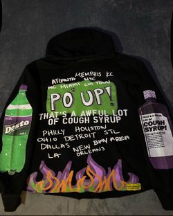 Awful lot of cough syrup hoodie