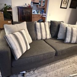 Comfy & Cute Queen Pullout Couch