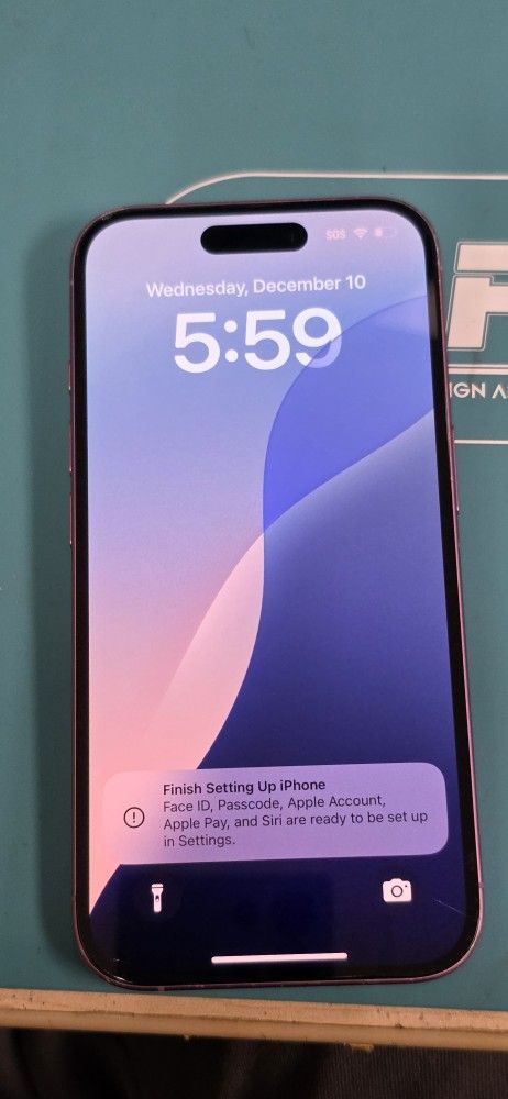 Pink iPhone 16 - 128GB - T-Mobile Only - Like New