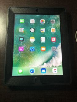 4th Gen. iPad 4 + Ottercase + Apple Charger