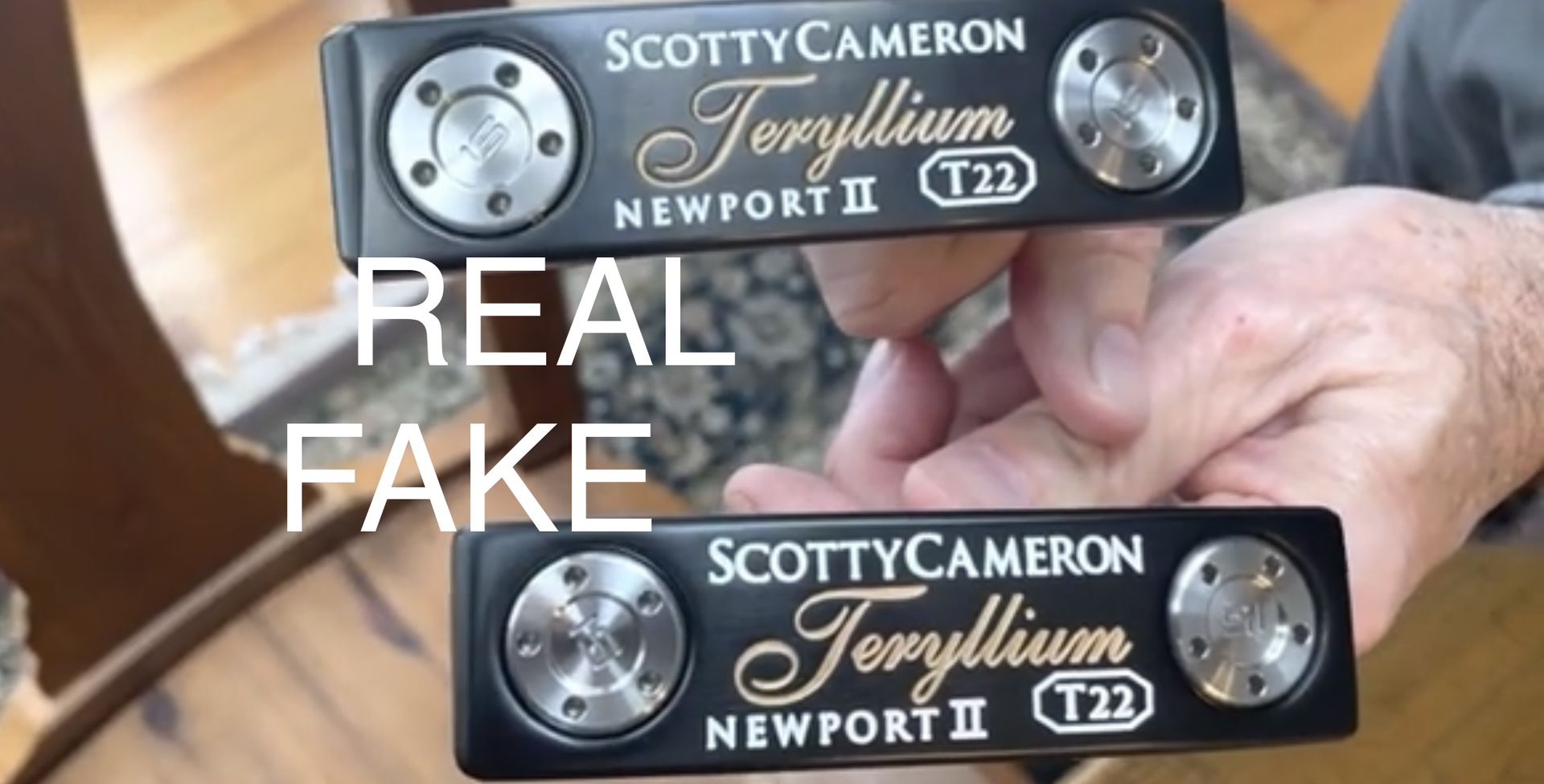 Spot a FAKE - Scotty Cameron T22 Teryllium Newport Putter