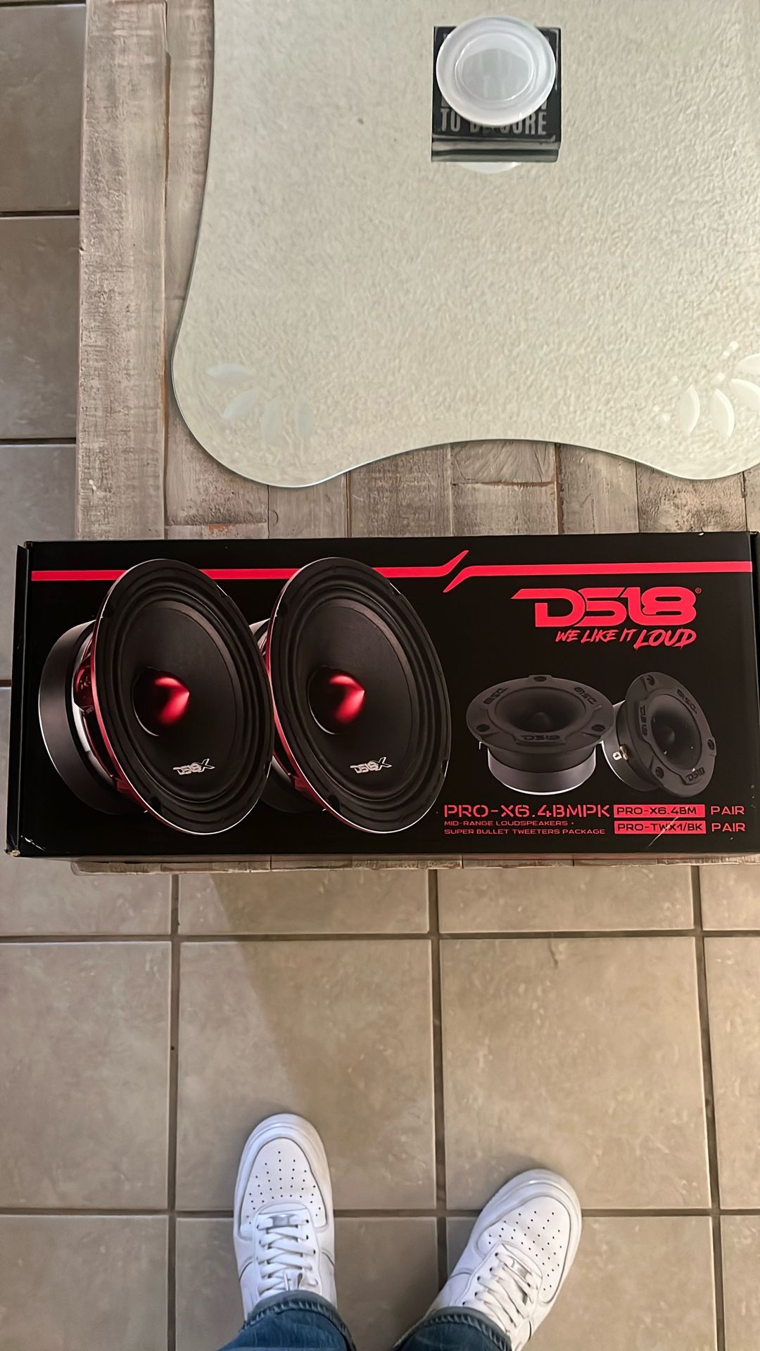 Brand New Ds 18 Pro X6.4 BMPX 6 1/2 Speakers
