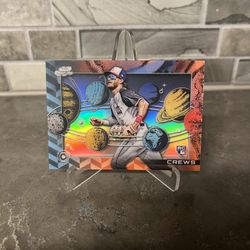 2025 Topps Cosmic Chrome Dylan Crews RC #P-16 Planetarium Case Hit SSP Nationals