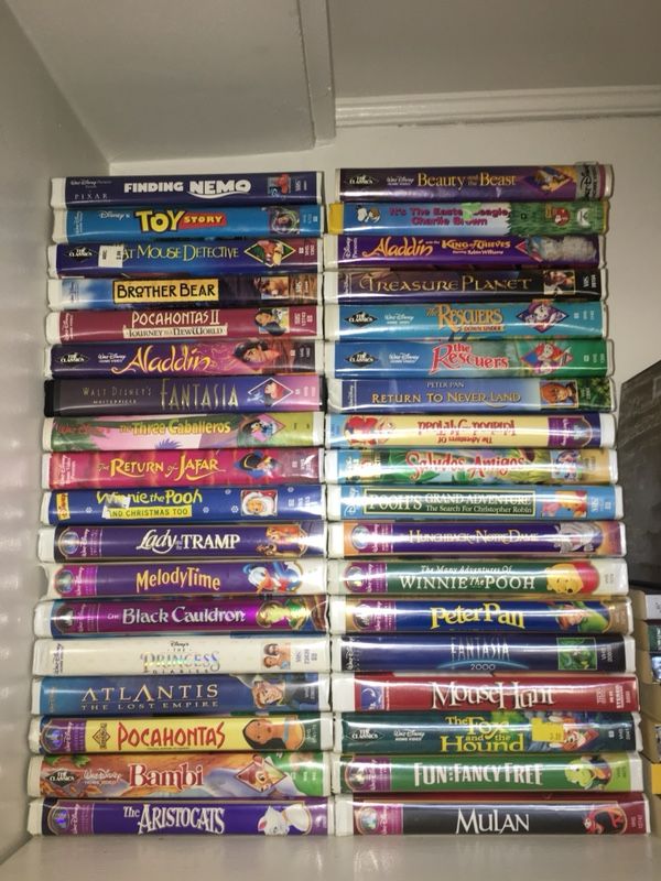 36 Disney VHS Movies $20 for all for Sale in West Covina, CA - OfferUp