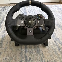 Logitech G92 Steering Wheel For Xbox And Pc With Rig