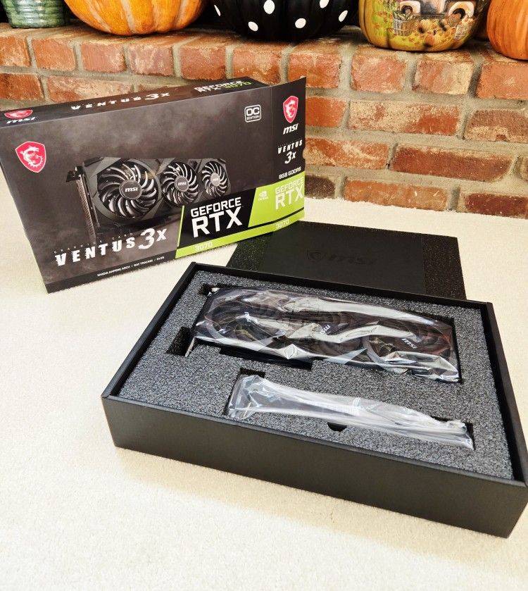 MSI Ventus 3x 3070 Graphics Card