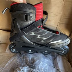 ollerblade Advantage Pro XT Adult Men's Inline Skates Size 12, Black and Red