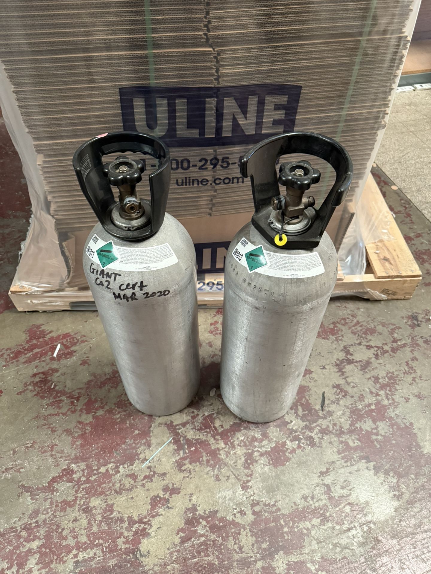 2 C02 tanks From Giant Brand $100 Takes Both