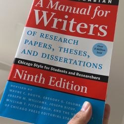 A Manual For Writers