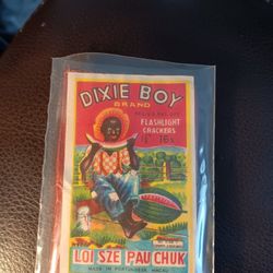Dixie, boy brand firecrackers.