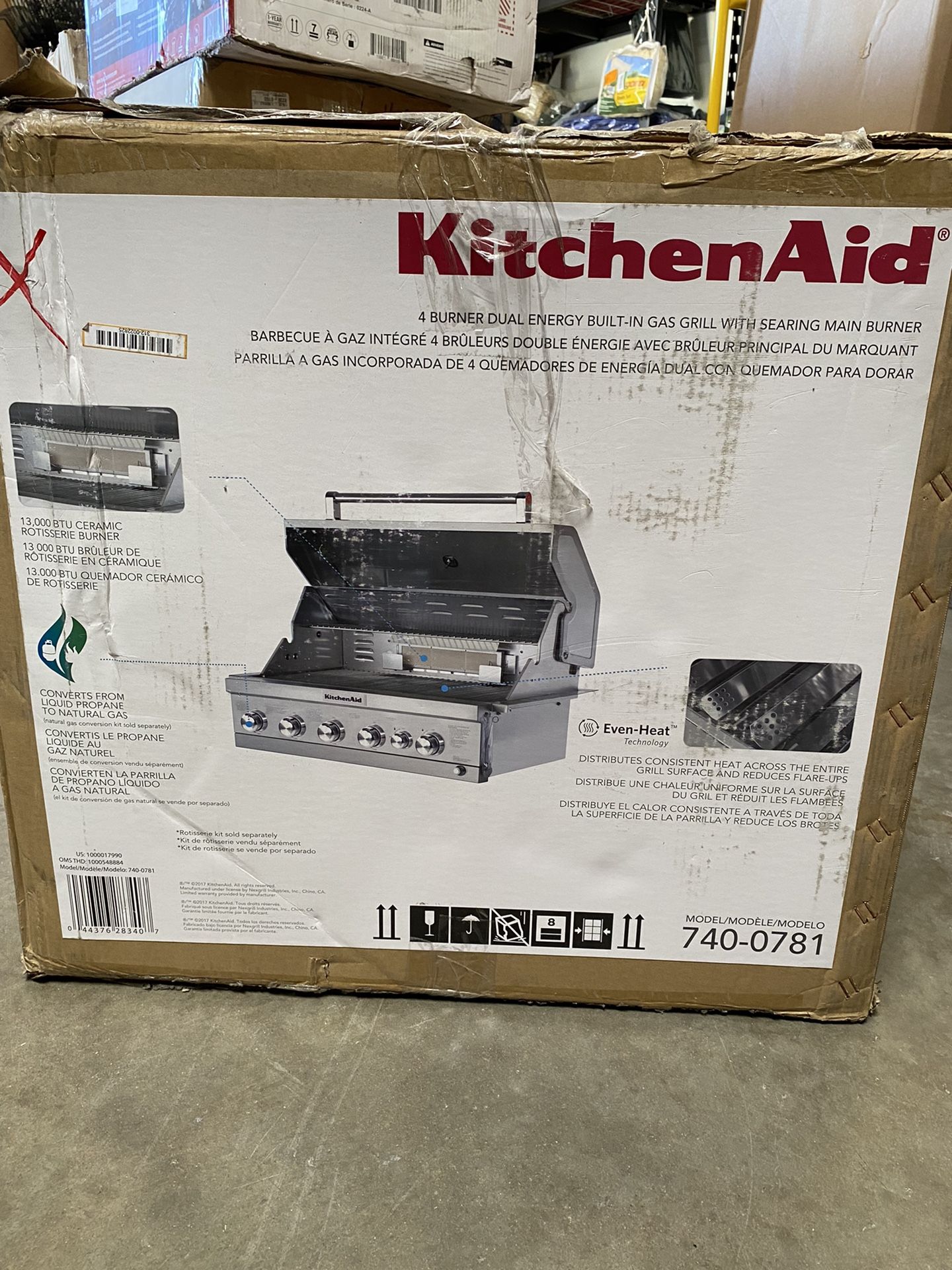KitchenAid Built In Grill for Sale in Glendale, AZ OfferUp