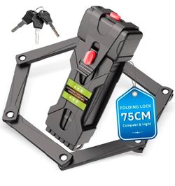 Compact Folding Bike Lock