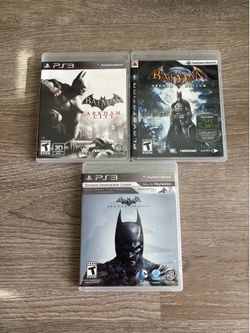 Batman PS3 Games Bundle