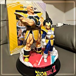 35cm Dragon Ball Anime Vegeta Nappa Standing Space Suit Figurine Statue Pvc Acti