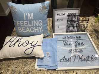 Beach house home decor