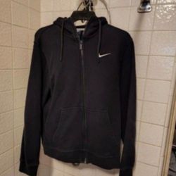 Nike Hoodie, Zippered, Medium