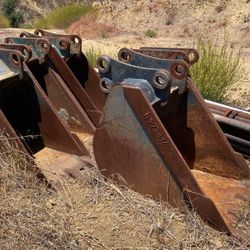 Excavator Buckets All for $100 Each