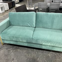 green sofa 199$ 