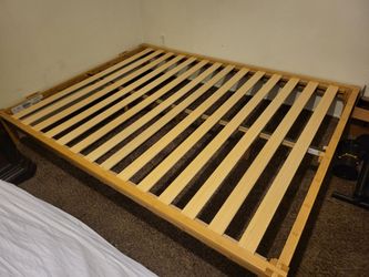 Solid Wood Queen Bed Frame