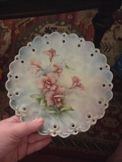 Decorative Floral Plates
