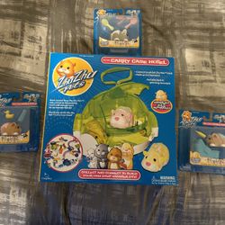 Zhu Zhu Pets Set Of 4 Toys + 3 Hamsters