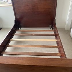 Full Size Mahogany Bed Frame