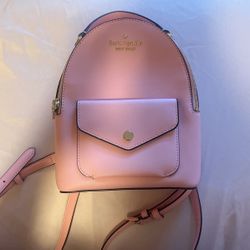 Light Pink Kate Spade Mini Backpack