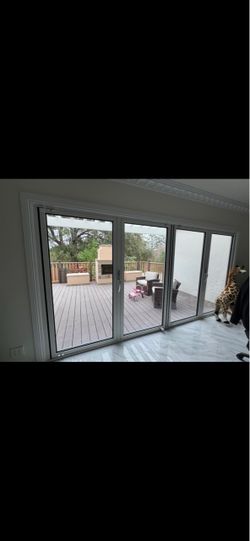 162" x 82"bifold door