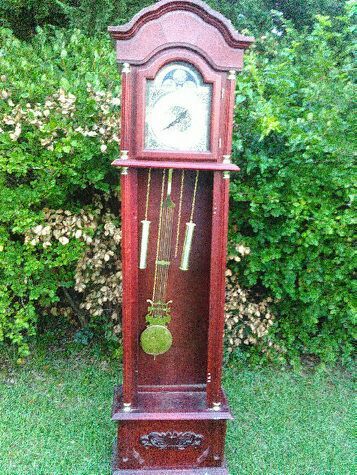 Cherry Finish Grandfather Clock