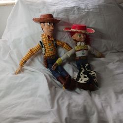 Woody And Jesse Talking Dolls