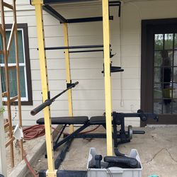 Weight Set With Cage 