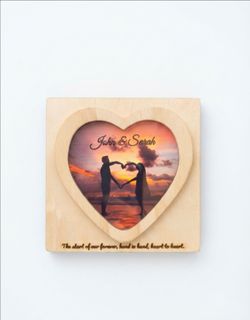 Custom Heart Wood Jewery/Keepsake Box