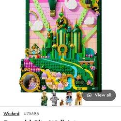 LEGOS (WICKED) Emerald City Wall Art