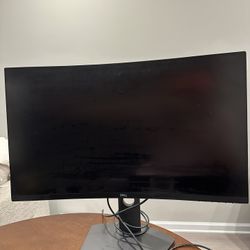 Dell 32” LED Curved