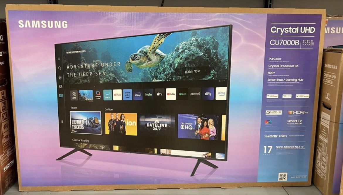 55” Samsung Smart 4k Led Uhd Tv