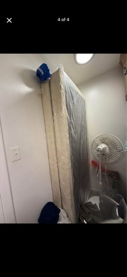 Wooden King Bed Box Spring