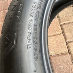 4-275-50R-22 Tires