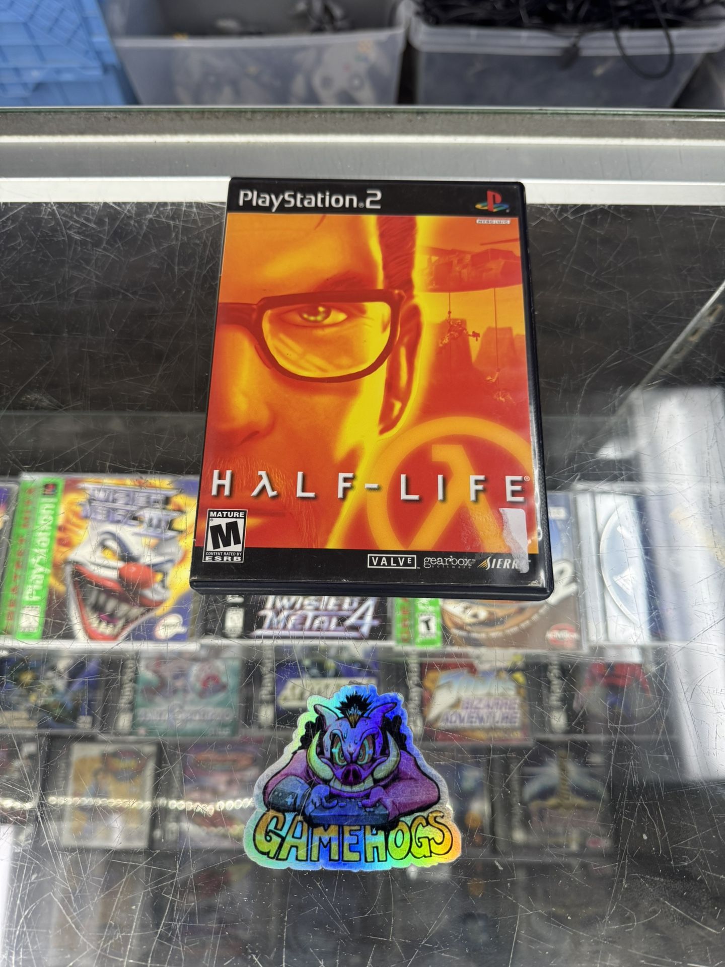 Half Life Ps2 $65 CIB Gamehogs 11am-7pm