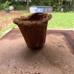 4” Coco Coir Pots