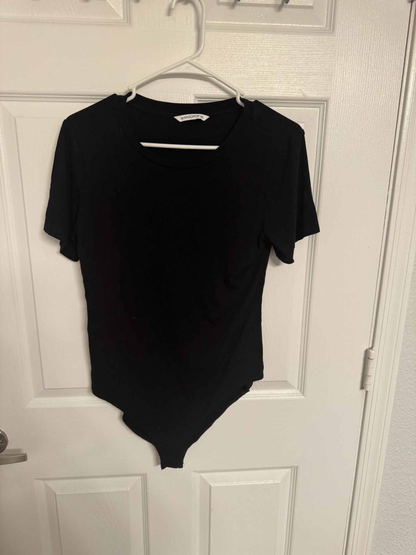 Mongopop Black Bodysuit Size XXL