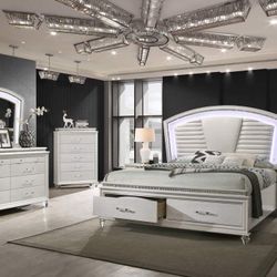 4-PCS Queen Size Bedroom Set In Offer 🔥🔥🔥