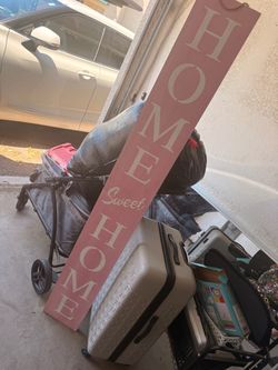 Welcome Home sign