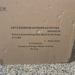 King Air Matress With Built In AC Pump